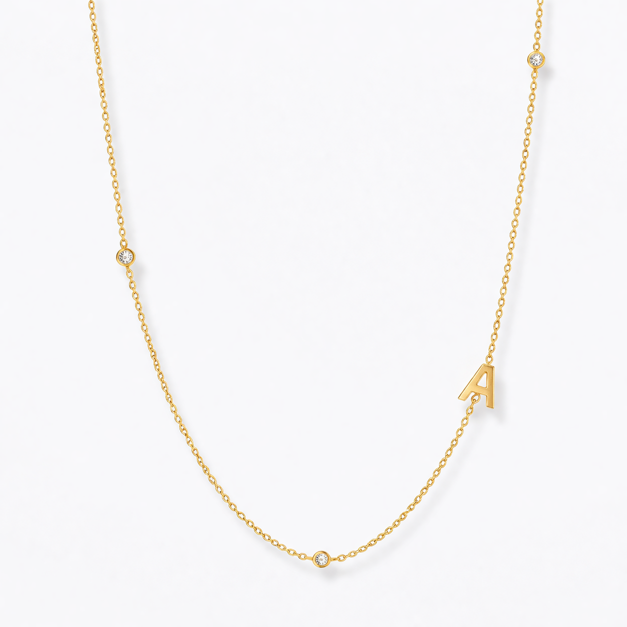 Thea Initial Necklace